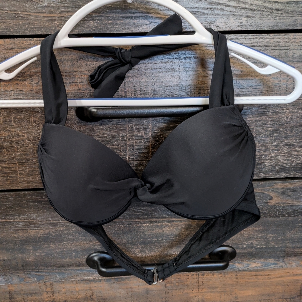 Black Swim Suit Top